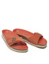 Tommy Hilfiger Natikači Th Molded Footbed Flat Sandal FW0FW06244 Oranžna - Pepit.si