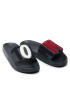 Tommy Hilfiger Natikači Tommy Lettering Pool Slide FW0FW06082 Mornarsko modra - Pepit.si