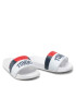 Tommy Hilfiger Natikači Varsity Print Pool Slide T3B0-32274-1172 M Bela - Pepit.si