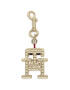 Tommy Hilfiger Obesek Bot Keyfob Gold AW0AW15061 Zlata - Pepit.si