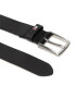 Tommy Hilfiger Otroški pas Classic Small Flag Leather Belt AU0AU01503 Črna - Pepit.si