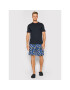 Tommy Hilfiger Pižama Cn Ss Short Woven Set UM0UM02171 Mornarsko modra - Pepit.si