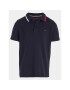 Tommy Hilfiger Polo majica KB0KB08534 Mornarsko modra Regular Fit - Pepit.si