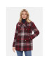 Tommy Hilfiger Prehodni plašč Tartan WW0WW40256 Rdeča Regular Fit - Pepit.si