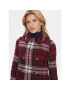 Tommy Hilfiger Prehodni plašč Tartan WW0WW40256 Rdeča Regular Fit - Pepit.si