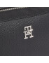 Tommy Hilfiger Ročna torba Th Emblem Camera Bag AW0AW15179 Črna - Pepit.si