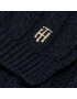 Tommy Hilfiger Šal Th Timeless Scarf AW0AW13898 Mornarsko modra - Pepit.si