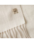 Tommy Hilfiger Šal Cashmere Chic Woven Scarf AW0AW15344 Bež - Pepit.si