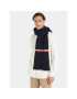 Tommy Hilfiger Šal Monotype Chunky Knit Scarf AM0AM11507 Mornarsko modra - Pepit.si