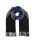 Tommy Hilfiger Šal Th Evening Fluffy Scarf AW0AW15354 Črna - Pepit.si