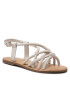 Tommy Hilfiger Sandali Flap Strappy Sandal FW0FW06668 Bela - Pepit.si