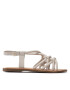 Tommy Hilfiger Sandali Flap Strappy Sandal FW0FW06668 Bela - Pepit.si