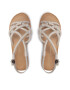 Tommy Hilfiger Sandali Flap Strappy Sandal FW0FW06668 Bela - Pepit.si