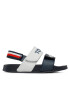 Tommy Hilfiger Sandali Logo Velcro Sandal T1B2-32925-1172 S Mornarsko modra - Pepit.si