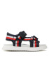 Tommy Hilfiger Sandali Stripes Sandal T3B2-32905-1355 M Mornarsko modra - Pepit.si