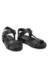 Tommy Hilfiger Sandali Th Hardware Sporty Sandal FW0FW06231 Črna - Pepit.si