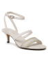 Tommy Hilfiger Sandali Th Webbing Mid Heel Sandal FW0FW07276 Bela - Pepit.si