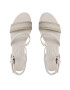 Tommy Hilfiger Sandali Th Webbing Mid Heel Sandal FW0FW07276 Bela - Pepit.si