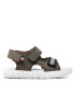 Tommy Hilfiger Sandali Velcro Sandal Military Green T1B2-32252-1357 S Zelena - Pepit.si