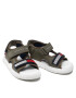 Tommy Hilfiger Sandali Velcro Sandal Military Green T1B2-32252-1357 S Zelena - Pepit.si