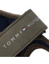 Tommy Hilfiger Sandali Velcro Sandal Military Green T1B2-32252-1357 S Zelena - Pepit.si