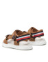 Tommy Hilfiger Sandali Velcro Sandal T3B2-32256-0208 S Rjava - Pepit.si