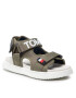 Tommy Hilfiger Sandali Velcro Sandal T3B2-32257-0208 S Zelena - Pepit.si