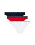 Tommy Hilfiger Set 3 parov spodnjih hlačk UW0UW00043 Pisana - Pepit.si