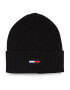 Tommy Hilfiger Set šal + kapa Tjw Flag Beanie And Scarf AM0AM11677 Črna - Pepit.si