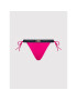 Tommy Hilfiger Spodnji del bikini Cheeky Side Tie UW0UW03096 Roza - Pepit.si