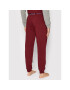 Tommy Hilfiger Spodnji del pižame UM0UM02384 Bordo rdeča Regular Fit - Pepit.si