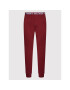 Tommy Hilfiger Spodnji del pižame UM0UM02384 Bordo rdeča Regular Fit - Pepit.si