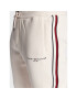 Tommy Hilfiger Spodnji del trenirke New Global Stripe MW0MW29461 Bež Regular Fit - Pepit.si