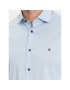 Tommy Hilfiger Srajca Cl Stretch Poplin Contrast Shirt MW0MW34259 Modra Regular Fit - Pepit.si