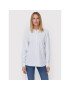 Tommy Hilfiger Srajca Henley WW0WW34608 Modra Relaxed Fit - Pepit.si