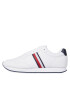 Tommy Hilfiger Superge Core Lo Runner Pu Lth FM0FM04834 Bela - Pepit.si