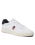 Tommy Hilfiger Superge Core Vulc Varsity Monogram FM0FM04350 Bela - Pepit.si