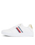 Tommy Hilfiger Superge Elevated Global Stripes Sneaker FW0FW07446 Bela - Pepit.si