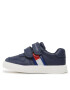 Tommy Hilfiger Superge Flag Low Cut Velcro Sneaker T1B9-32841-1355 S Mornarsko modra - Pepit.si