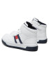 Tommy Hilfiger Superge High Top Lace-Up Sneaker T3B9-32485-1351 M Bela - Pepit.si