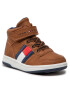 Tommy Hilfiger Superge High Top-lace-Up T3B9-32476-1351 M Rjava - Pepit.si