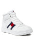 Tommy Hilfiger Superge HighTop Lace-Up Sneaker T3A9-32345-1351 S Bela - Pepit.si