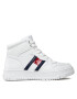 Tommy Hilfiger Superge HighTop Lace-Up Sneaker T3A9-32345-1351 S Bela - Pepit.si