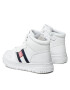 Tommy Hilfiger Superge HighTop Lace-Up Sneaker T3A9-32345-1351 S Bela - Pepit.si