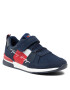 Tommy Hilfiger Superge Low Cut Lace-Up Velcro Sneaker T1B4-32234-1040 S Mornarsko modra - Pepit.si