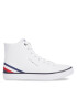 Tommy Hilfiger Superge Th Hi Vulc Core Lth FM0FM04816 Bela - Pepit.si