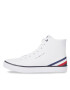 Tommy Hilfiger Superge Th Hi Vulc Core Lth FM0FM04816 Bela - Pepit.si