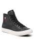 Tommy Hilfiger Superge Th Hi Vulc Street Leather FM0FM04739 Črna - Pepit.si