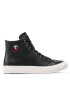 Tommy Hilfiger Superge Th Hi Vulc Street Leather FM0FM04739 Črna - Pepit.si