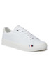 Tommy Hilfiger Superge Thick Vulc Low Premium Lth FM0FM04881 Bela - Pepit.si